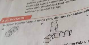 10 perhatikan gambar kubus berikut ini : 1 Tentukan Tentukan Volume Bangun Ruang Yang Disusun Dari Kubus Satuan Berikut Initolong Dijawab Brainly Co Id