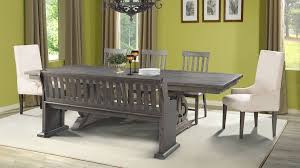 7pc Lifestyle Dining Set W Pew Bench In Grey Sam Levitz Furniture Furniture Formal Dining Room Sets Furniture Design