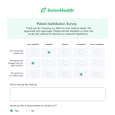 Patient Satisfaction Survey Template | Formstack