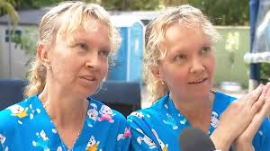 Tell me about your unofficial twin, why would they be your twin? Twin  sisters Bridgette and Paula Power are taking over the internet right now  because people can't get over how the