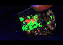 Demonstrations with Willemite - UV Light - YouTube