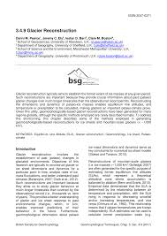 Maybe you would like to learn more about one of these? Pdf Glacier Reconstruction