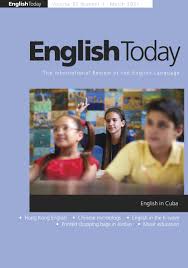 Today's shocks are tomorrow's conventions. English Today All Issues Cambridge Core