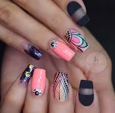 Acrylic nails are artificial nails. 50 Creative Acrylic Nail Designs With Step By Step Tutorials
