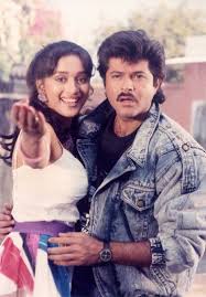 Madhuri Dixit Madhuri And Anil Kapoor In Their Very First Film Together Bollywood Actress Hot Photos Bollywood Actress Hot Bollywood Actors