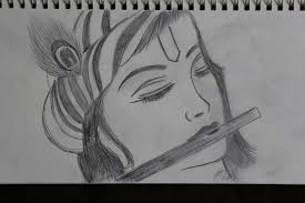 Easy Pencil Drawings Of Lord Krishna Step By Step The Path Of My Pencil Pencil Drawings Easy Drawing Sketches Pencil Drawing Images