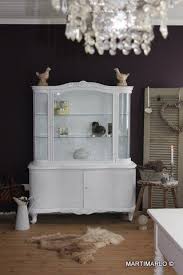 Shabbychic Schrankvitrine Chippendale Stil Chippendale Mobel Alte Schranke Glasvitrine