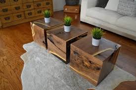 Since ancient roman times, concrete has been a revered material for stunning architecture and design. Wood Cube Accent Table Coffee Table Etsy In 2021 Cube Coffee Table Coffee Table Unique Coffee Table
