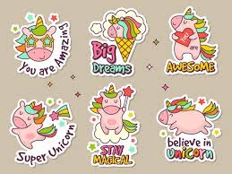 Peel off the backing paper, and. Blanco Papier Banner Met Schattige Eenhoorn Op De Pastel Hemelachtergrond Gratis Vector
