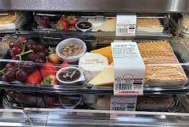 Party hot dog platters, $1.50. Costco Has A Premade Fruit And Cheese Board