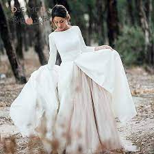 It is the right time you can pay a cheap price to buy a good quality long sleeves wedding dresses. Rose Moda Classic Long Sleeves Wedding Dress 2019 With Removable Skirt Backless Princess Bridal Dresses With Train Sleeve Wedding Dress Wedding Dresssleeved Wedding Aliexpress