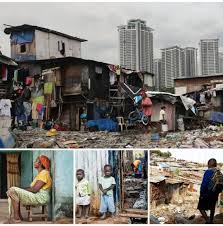 A badly managed economy can force people into Abject poverty. Abject  Poverty, also known as extreme or absolute poverty, is the most severe form  of poverty, characterized by a lack of basic