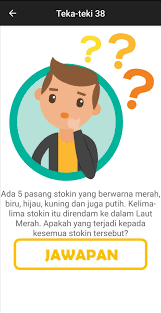 Pasang surut air laut di manfaatkan oleh nelayan untuk bekerja. Teka Teki Lawak For Android Apk Download