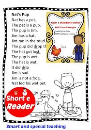 These Decodable Readers Are Great Practice For Your Beginning Readers This Great Resource Has 5 Fantastic Sho Phonics Posters Dyslexia Activities Phonics Chart