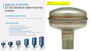 I have a problem with water hammer. Water Hammer Damage