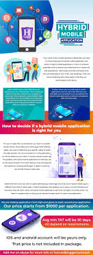 We here at digisol offer just that. Hybrid And Cross Platform Mobile App Development Services Blackhatworld
