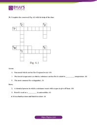 Something pressed in an emergency crossword puzzle clue. Ncert Exemplar Class 8 Ncert Exemplar Science Solutions Chapter 6 Combustion And Flame Free Pdf Download