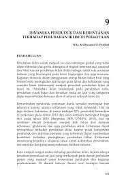 Ini menunjukkan penduduk australia memiliki kondisi kesehatan yang baik. Pdf Dinamika Penduduk Dan Kerentanan Terhadap Perubahan Iklim Di Perkotaan