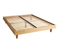 Sommier Kit A Lattes Coloris Bois Naturel