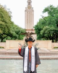 As the Spring '24 semester came to a close, we'd like to recognize the  accomplishments of our graduating Iron Spikes. Slide 1: Cody Kyle (Spring  '21) graduated with a degree in Government.