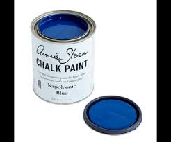 A wide variety of napoleon painting options gallery wrapping means the sides are painted black, or the image color itself continues from the front. Chalk Paint Napoleonic Blue Tin Barn Market