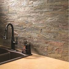 6 X 24 Natural Stone Peel Stick Mosaic Tile Stone Backsplash Diy Tile Backsplash Diy Tile