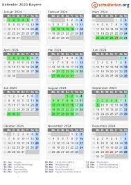 Wenn sie ihren nächsten urlaub planen finden sie hier immer den aktuellen ferienkalender. Kalender 2024 Ferien Bayern Feiertage