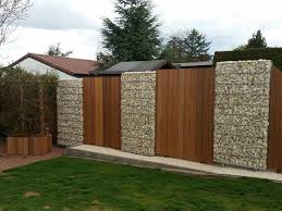 Gabione Steinkorb Gabionenzaun Sichtschutz Gabionen Holz Ebay Gabionenzaun Zaun Dekorationen Moderner Zaun