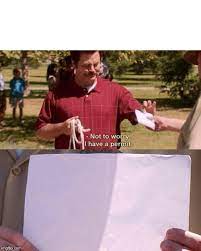 Meme Generator Ron Swanson I Have A Permit Newfa Stuff