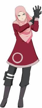 Gambar animasi muslimah pakai headset : 47 Gambar Anime Keren Berhijab Terpopuler Lingkar Png