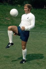 Ralph Coates of Tottenham Hotspur in training August 1971