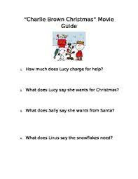 A charlie brown christmas is a beloved holiday classic. Charlie Brown Christmas Movie Worksheets Teaching Resources Tpt