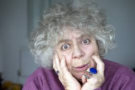 Miriam Margolyes Obe Bafta Award Winning Editorial Stock Photo