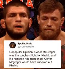 Who could be the toughest fighter Khabib could have had ? Perso= Max  Holloway