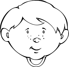 A man with free ear lobes and brown eyes marries a woman with attached ear lobes and. Boy Face Coloring Pages Coloring Home