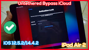 Icloud offers 5gb of data storage for free. Ipad Air 2 Untethered Bypass Icloud Activation Lock Ios 12 5 2 14 4 2 On Windows 100 Working Techno
