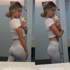 Les Fesses Sur Instagram Vs Les Vraies Fesses Cette Blogueuse Fitness Nous Decomplexe Elle