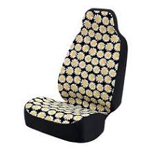 Robot Check Girly Car Seat Covers Car Seat Cover Sets Yellow Seat Covers