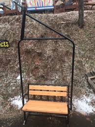 Ski Chairlift Swing Fully Repurposed Ski Chairlift Bench Etsy In 2020 Chair Lift Ski Lift Chair Build Outdoor Furniture