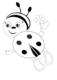 The ladybug coloring pages enjoy great popularity among kids much like that of the beetles, grasshoppers and crickets. Coloring Page Ladybug Coloring Page Star Coloring Pages Coloring Pages
