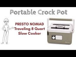 Download for free or view this presto nomad instructions manual online on onlinefreeguides.com. Portable Crock Pot Presto Nomad Traveling Slow Cooker Youtube