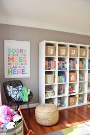 You can design the playroom just like any other room of the house: Our Modern Colorful Kids Playroom How To Create A Stylish And Functional Play Space Kate Decorates