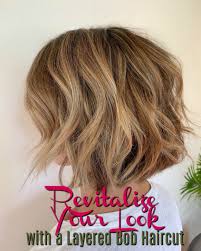 Ask your stylist for a layered bob with smooth, soft pieces—nothing sharp or jagged. Revitalize Your Look 13 Layered Bob Haircuts For 2019 Mom Does Reviews