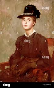 398 Marie Danforth Page by Frank Duveneck Stock Photo