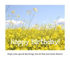 June 23, 2021 at one time or another, everyone has looked at the calendar and wondered how in the world they forgot a friend or family member's birthday. Online Yellow Flower Birthday Wishes Facebook Post Template Fotor Design Maker