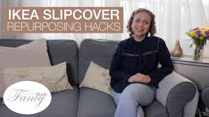 In this image below, this is what fitted pottery barn slipcovers should look like. Diy Ikea Hack Easy Furniture Hack Youtube
