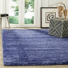 A rug as an art piece and the floor is the canvas. Ebern Designs Dalkeith Periwinkle Area Rug Reviews Wayfair