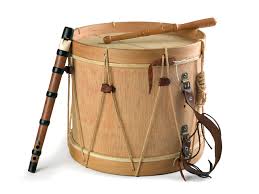Os Instrumentos Musicais na Tradición Galega » Pito ou chifra e tambor