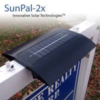 Sunpal 2x Solar Real Estate Sign Light Solar Real Estate Lights
