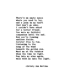 Dog Sympathy Gift Loss Of Dog Or Cat Pet Memorial Poem Print Old Fashioned Typewriter Font Dog Sympathy Gifts Memorial Poems Dog Sympathy